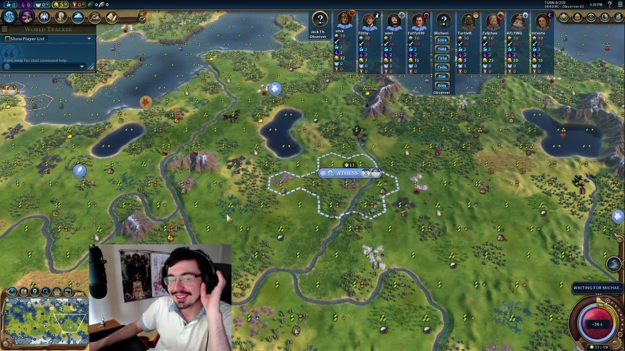 Debut of an Australian National civ team | Stream VOD #187 Civ6 Cast