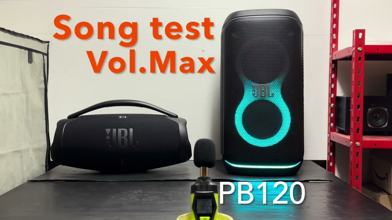 JBL PartyBox Club 120 против JBL Boombox 3: тест баса и звука Wi-Fi + режим переменного тока
