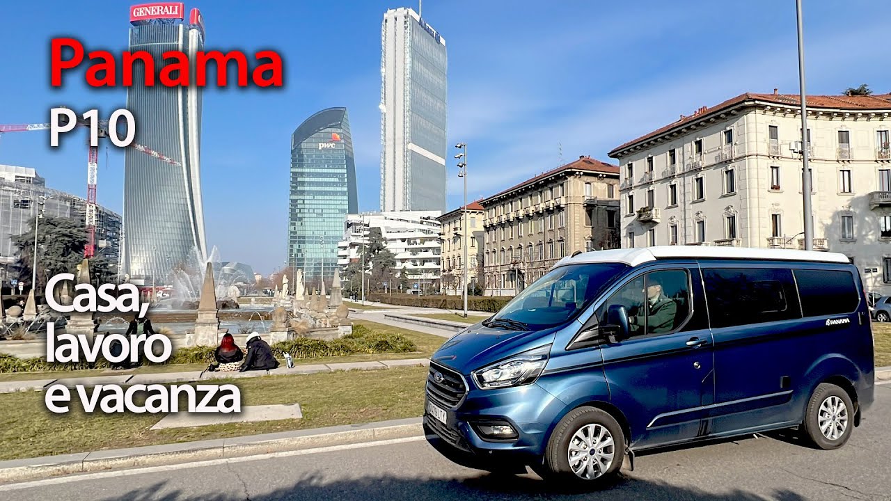Panama P10: il mini van tuttofare.  Auto gran volume, ufficio mobile, camper per le vacanze