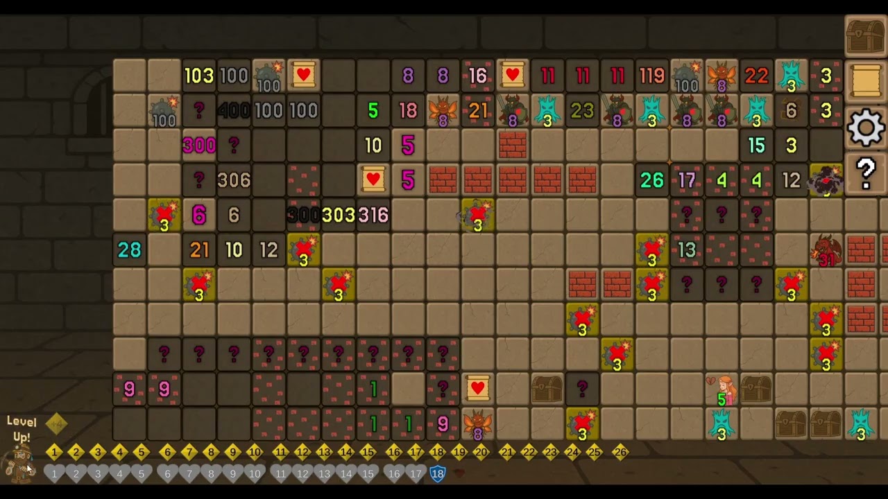 DungeonSweeper Level 5 Gameplay