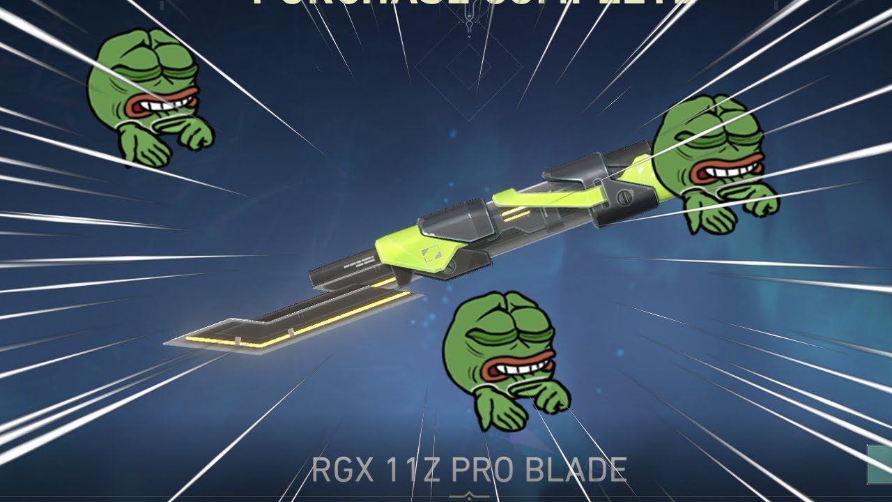 RGX pro blade is better then your favorite skin | Valorant