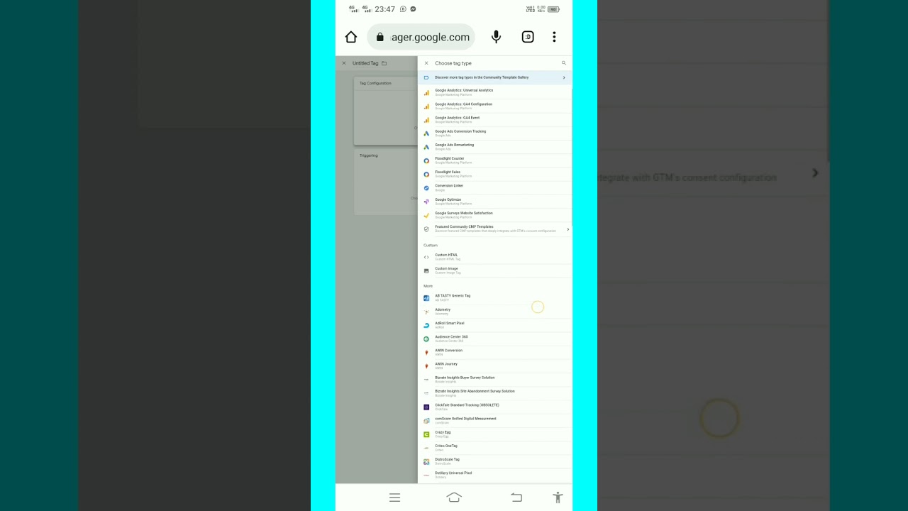 How to link google analytics and quora pixel google ads tracking Pinterest to google tag manager