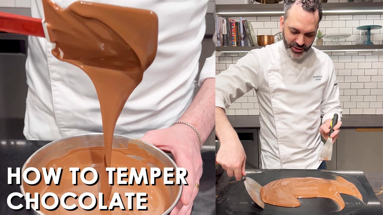 How to Temper Chocolate, with Chef Dominique Ansel