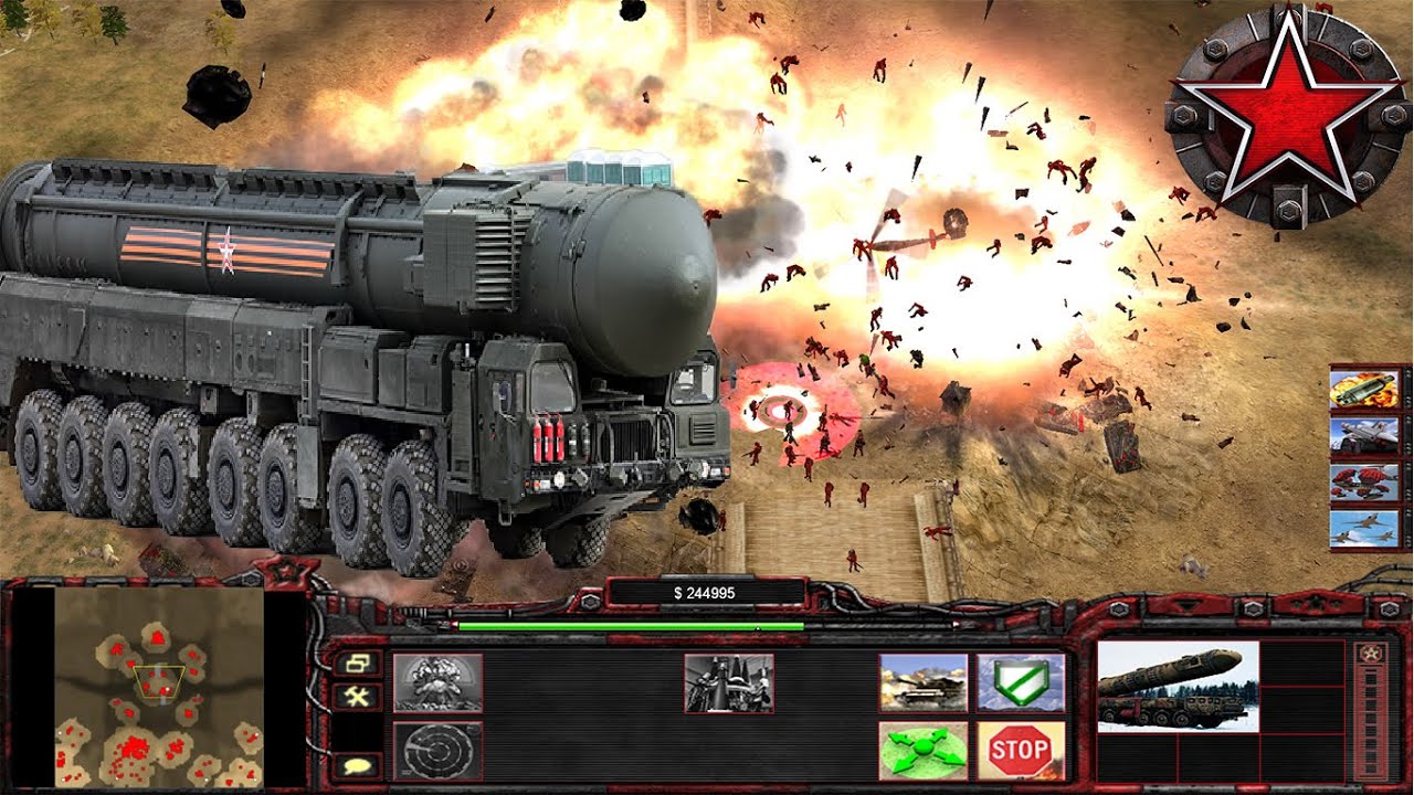 ☢️🔥 Russian ICBM Launch – Rise of the Reds 🔥☢️C&C Generals: Rise of the Reds Mod