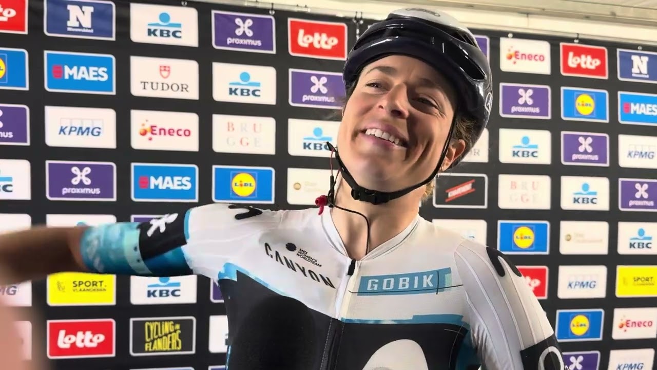 Flandern-Rundfahrt 2025: Marlen Reusser nach dem Rennen