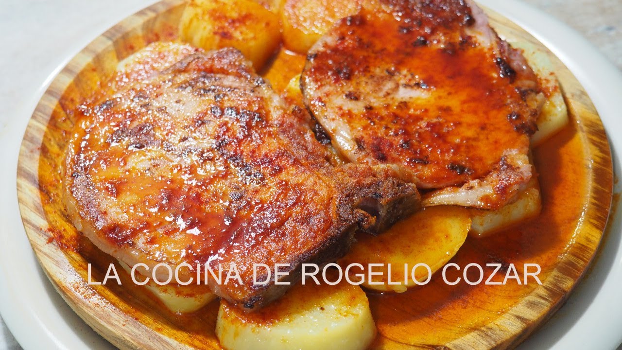 CHULETAS DE CERDO DE SAJONIA  A LA GALLEGA 2021