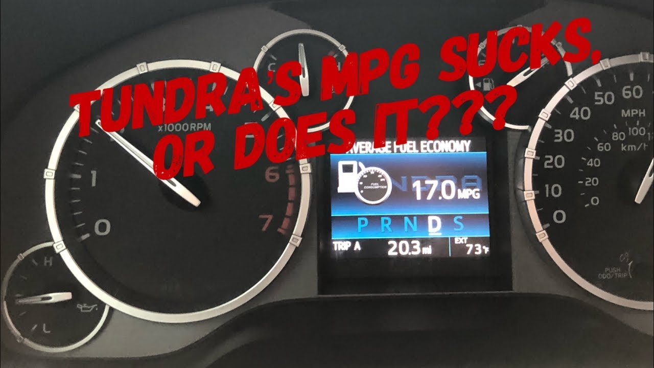 Расход топлива у Tundra отстой, или нет???