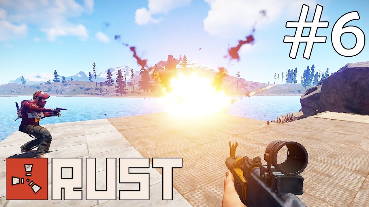 RAIDÍ NÁS ZAŽIVA | RUST #6 | Mates a Clox
