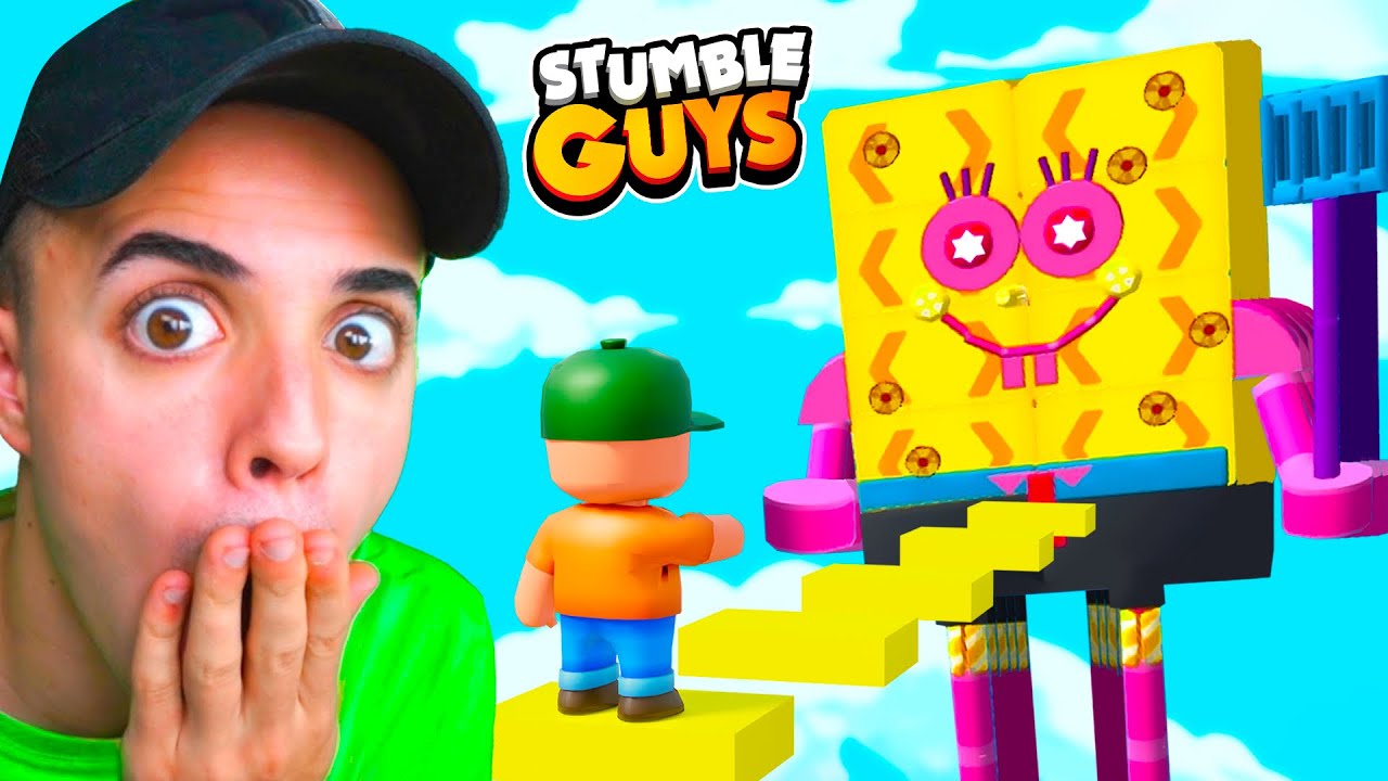 NUNCA JUEGES el MAPA de BOB ESPONJA en STUMBLE GUYS... 😰