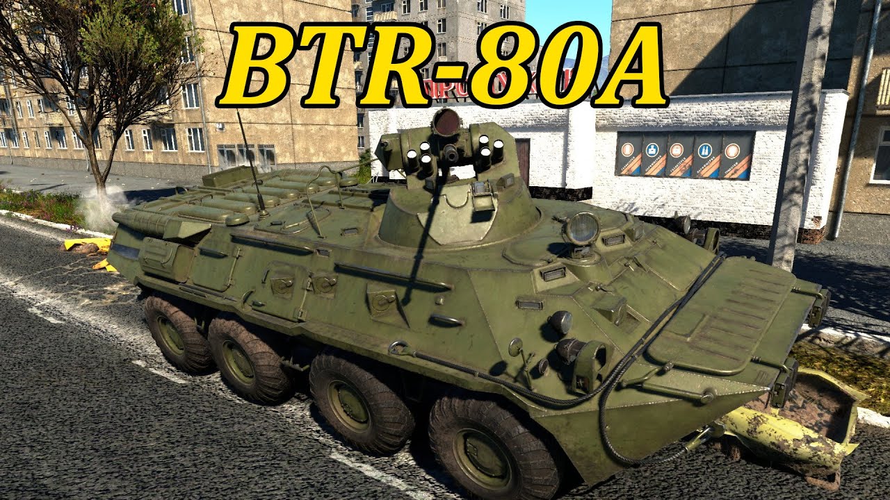 Najsłynniejszy Rosyjski transporter? | BTR-80A | War Thunder