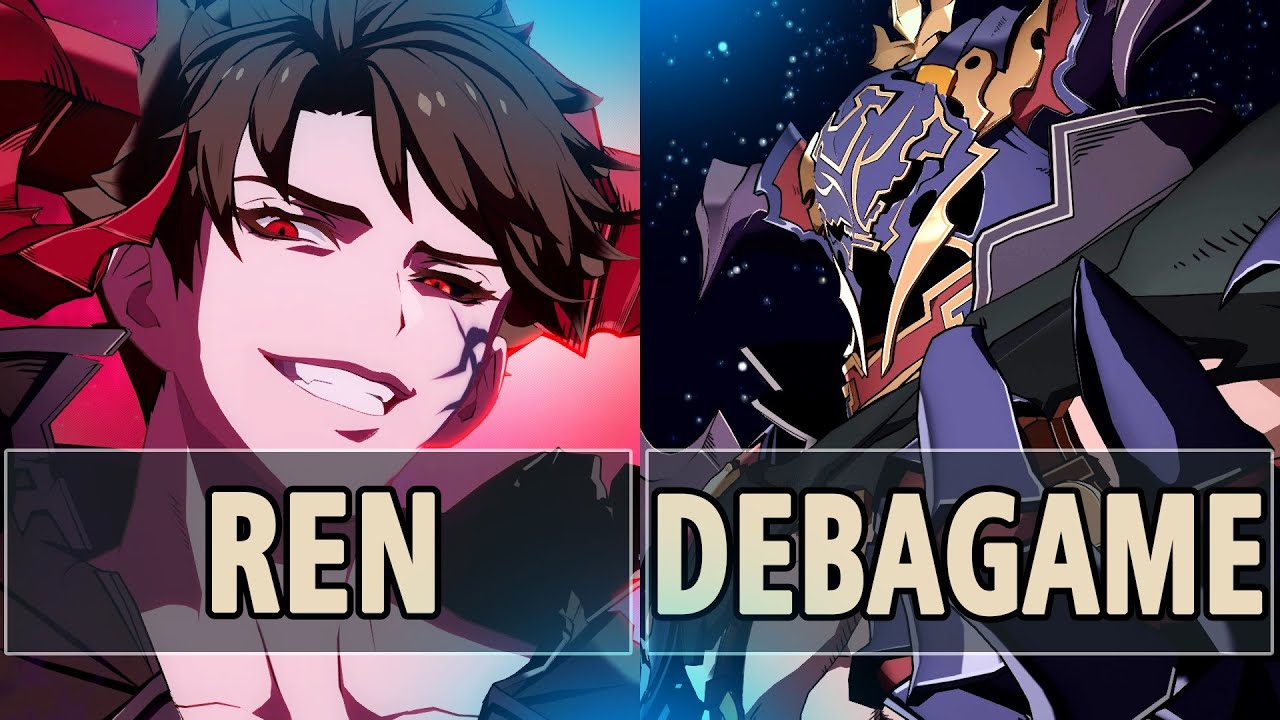GBVSR:🔥Ren (Avatar Belial) Vs Debagame (Vaseraga)🔥| High Level Gameplay.