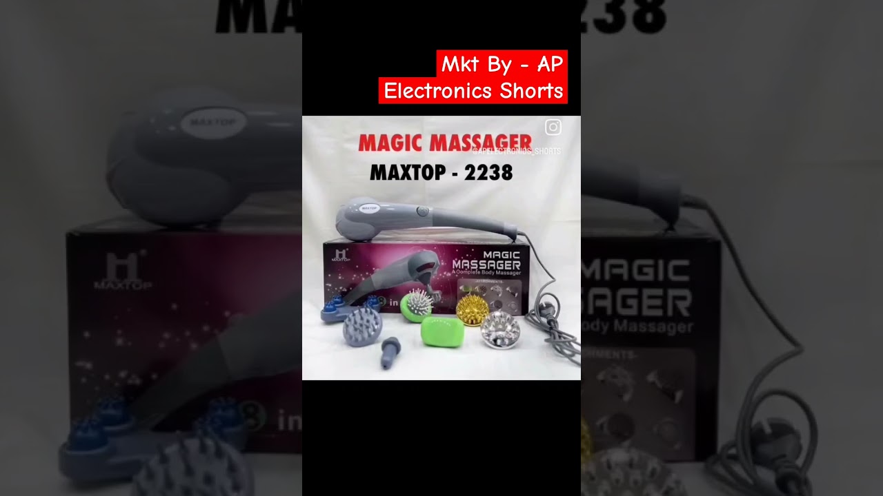 MaxTop Magic Massager Model No.- 2238 | Massager | AP Electronics Shorts #massager #shorts #ytshorts