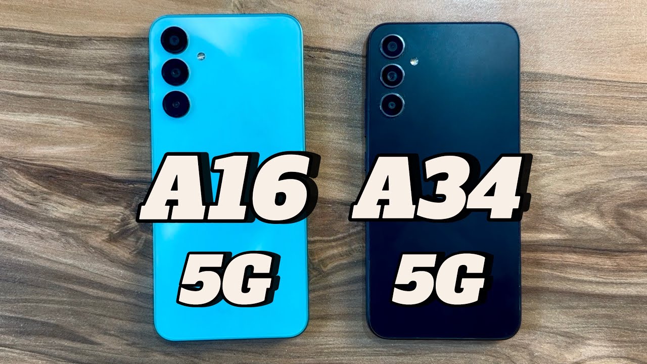 Samsung Galaxy A16 5G vs Samsung Galaxy A34 5G