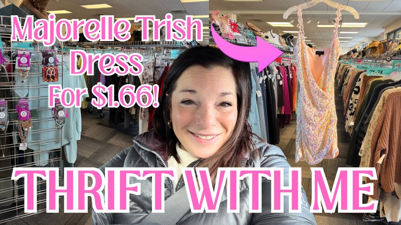 I SCORED BIG AT THIS SALE! Thrift With Me $34.92 for over 20 items 🛍️