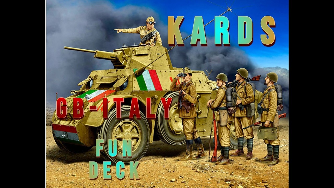 KARDS. GB-Italy. Fun Deck