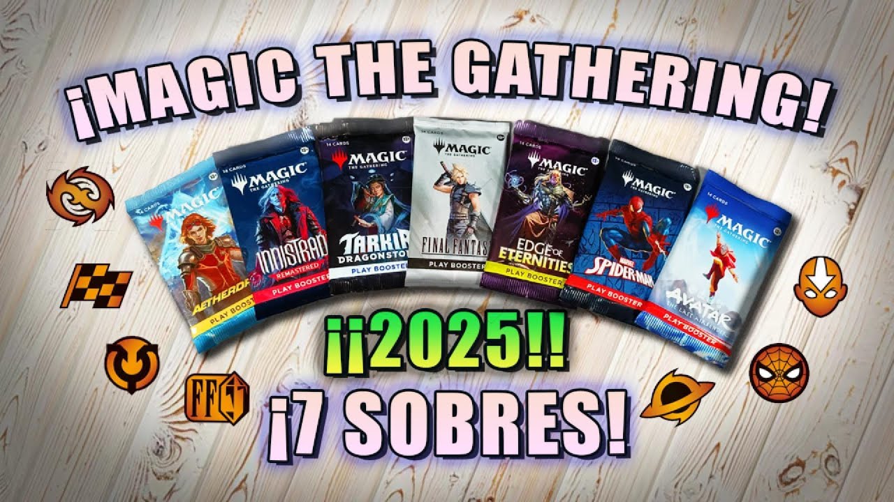✨Un año, siete sobres — Así cerramos 2025 en Magic: The Gathering! ✨    #mtg #packopenning