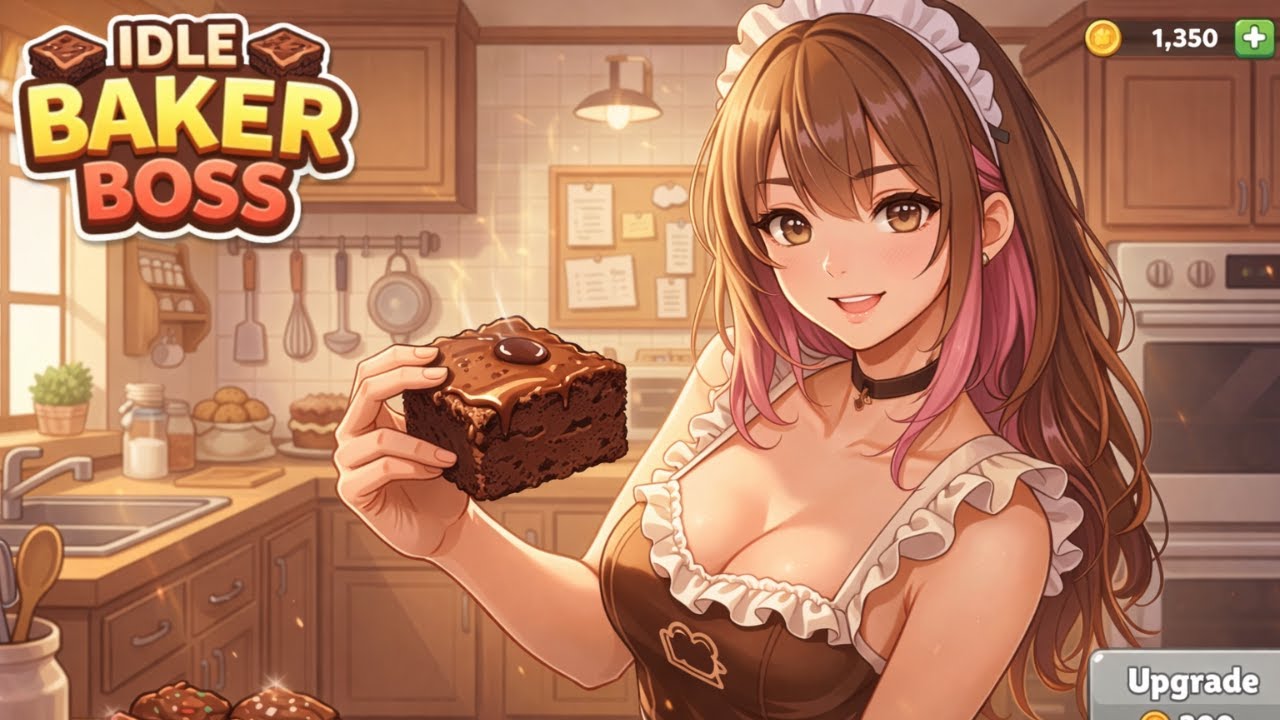 Создаю брауни в IDLE BAKER BOSS! 🍫🧁