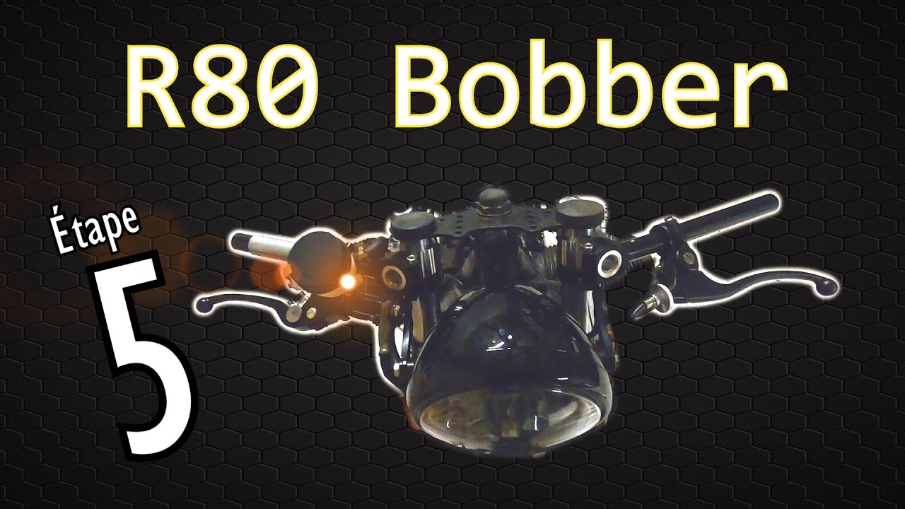 Projet R80 Bobber - Etape Cinq - Leviers