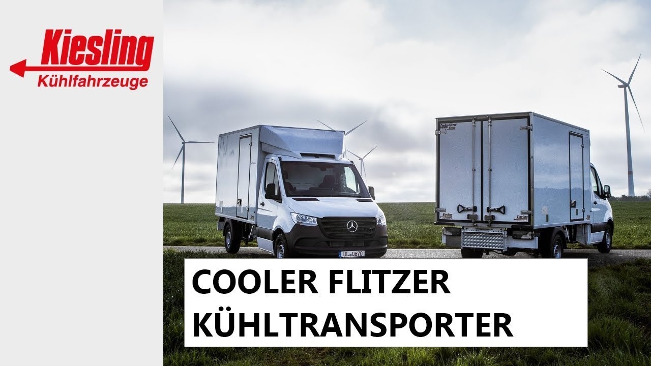 Cooler Flitzer K&uuml;hltransporter | Kiesling K&uuml;hlfahrzeuge