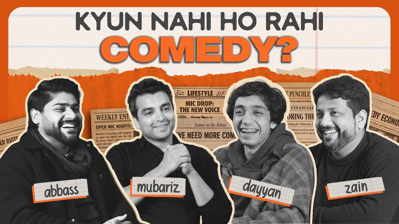 EP 29: From Reels to Stage: The Stand-Up Story in 🇵🇰 | Mubariz ft. Abbas Bukhari, Dayyan & Zain Qazi