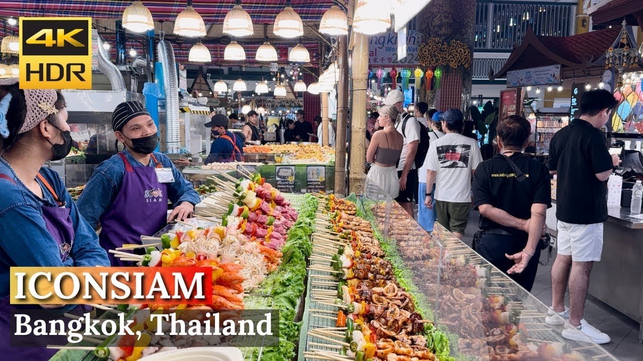 Biggest Indoor Food Court in Bangkok | Sook Siam Thailand 🇹🇭 Food you never see before.