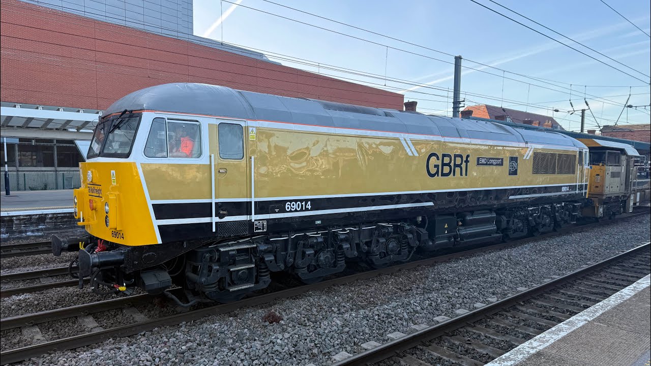 Train Spotting at Doncaster Station 9/5/2025