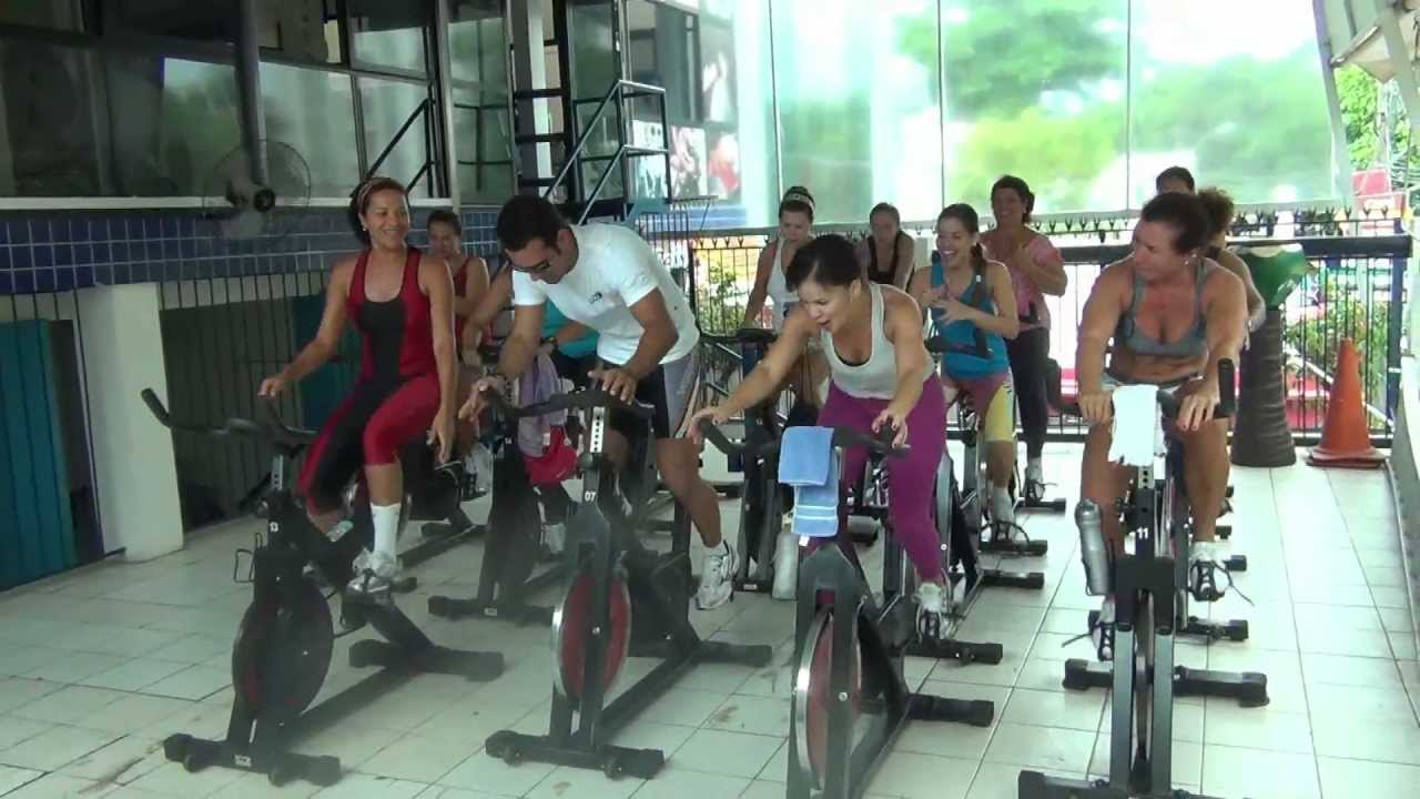 Aula de Spinning - Prof. allan - Tá calor, tá quente