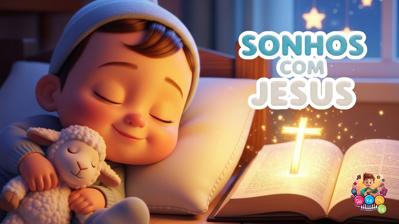 SONHOS COM JESUS: 25 Minutos de Músicas de Ninar Cristãs (Álbum Completo)