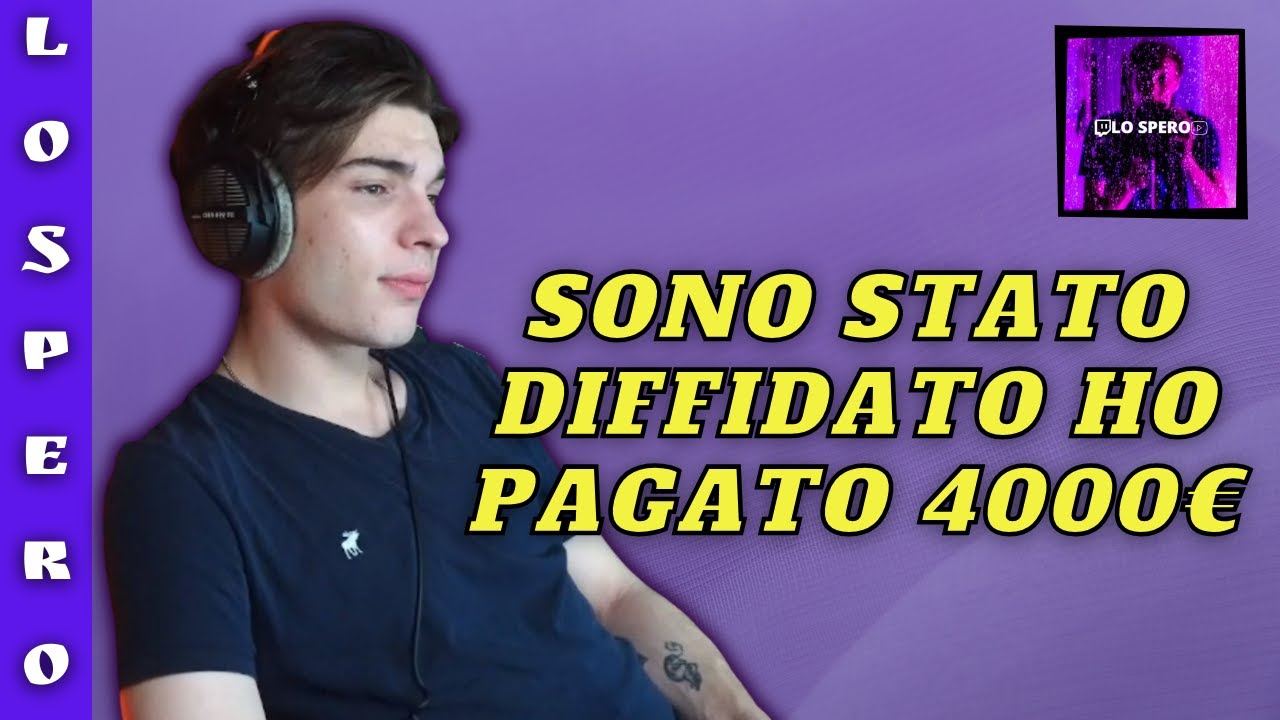 IL GABBRONE DIFFIDATO DA UN PERSONAGGIO NOTO! HA DOVUTO PAGARE 4000€ PER CHIUDERE LA QUESTIONE!
