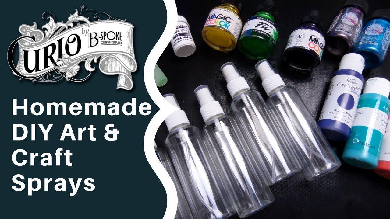 DIY Art and Craft Sprays