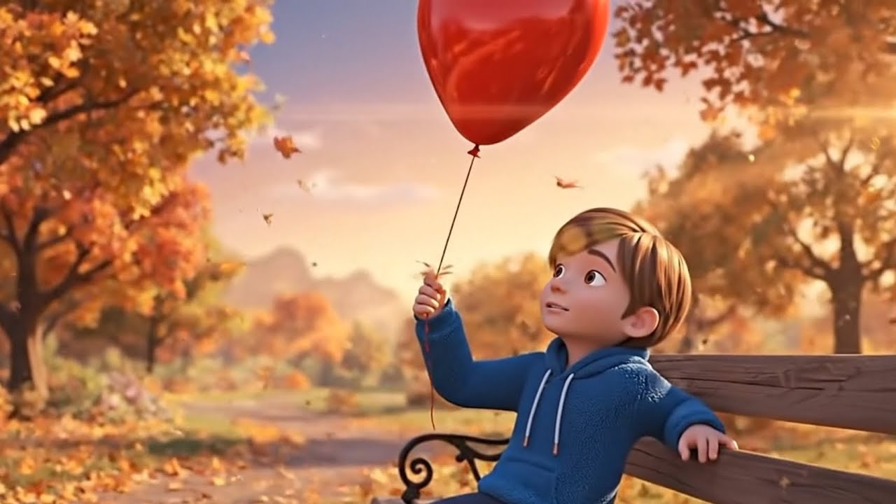 One Balloon… and Unfinished Memories ❤️ 🎈✨#RedBalloon#shorts 