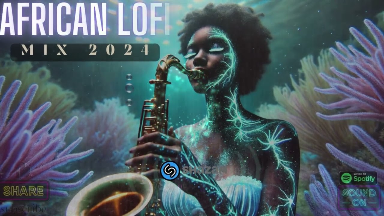 🌊 african lofi mix 2024 | chill afrobeats instrumentals to study, relax