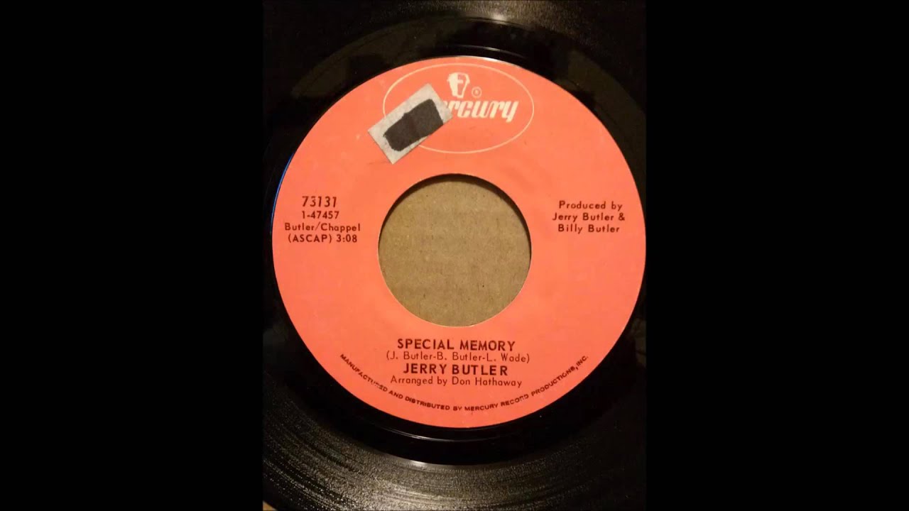 JERRY BUTLER  HOW DOES IT FEEL  SPECIAL MEMORY