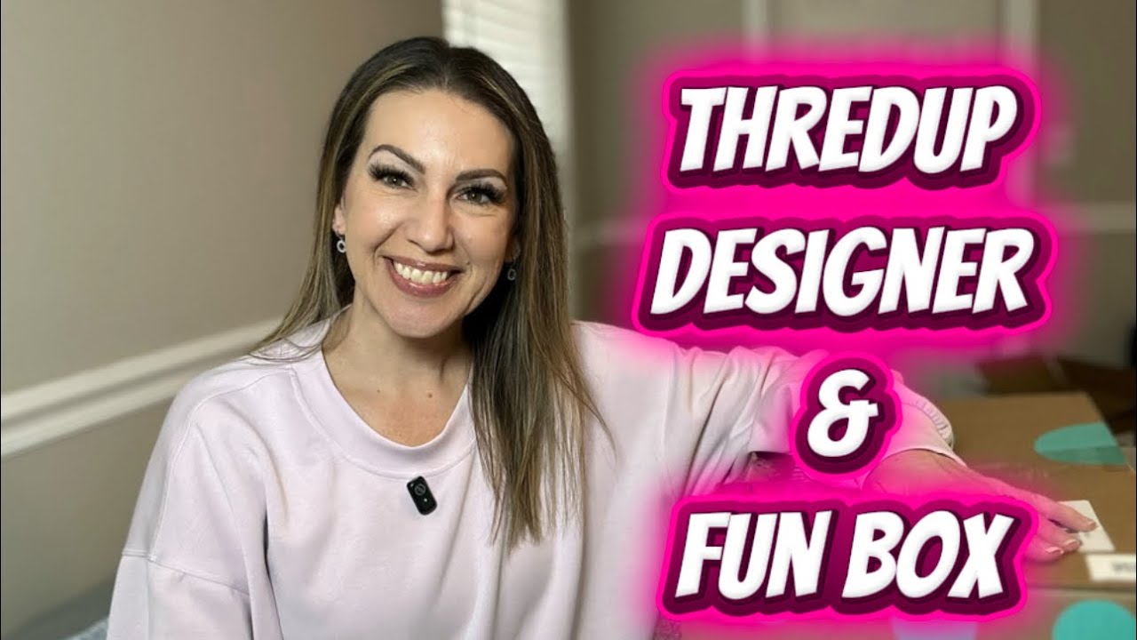 Распаковка ThredUp Fun Box и DIY-конструктор | Max Mara, Prada, Golden Goose | Неполный рабочий день