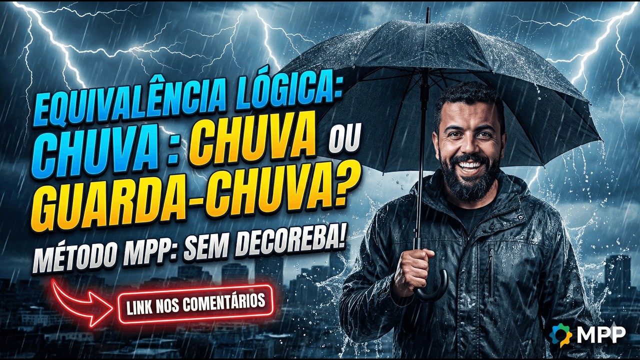 Equivalência Lógica na Prática: Como Resolver Condicional Sem Decorar Fórmula!