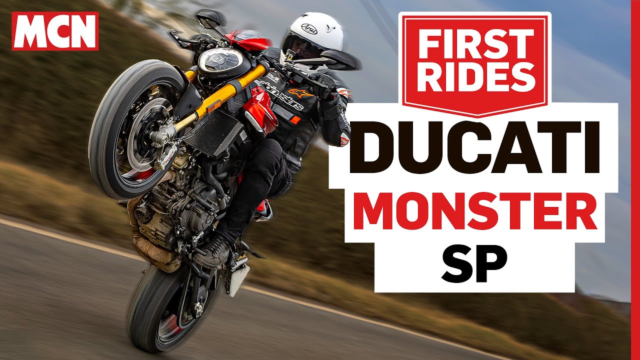 Полный SP? Испытание Ducati Monster SP 2023 года | Обзор MCN