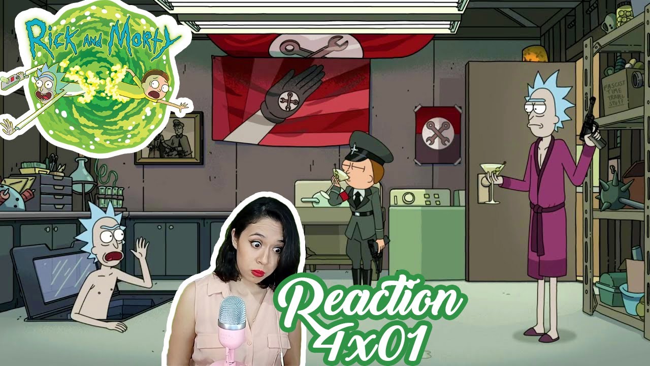 Rick and Morty REACTION |  Edge of Tomorty: Rick Die Rickpeat | 4x01
