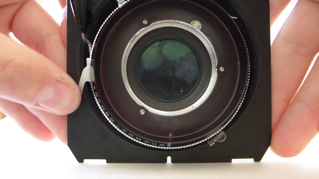 Synchro Compur shutter for Planar 135mm f/3.5