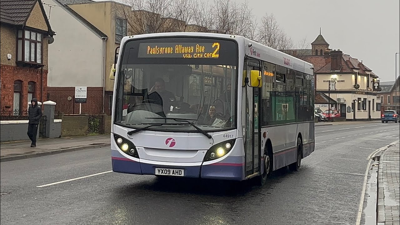 Fast | First Solent | YX09 AHD 44917 | 2 to Paulsgrove 