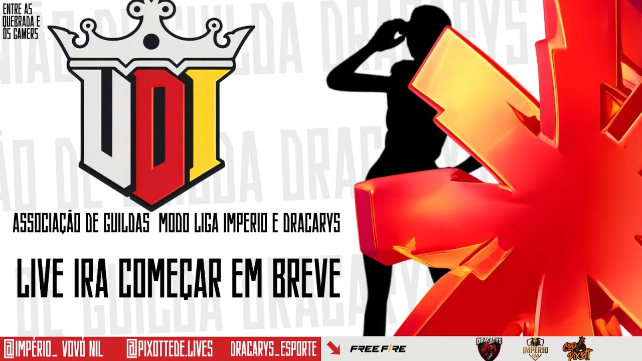 🔴ASSOCIADOS  IMPERIO e DRACARYS🔴IMPÉRIO E DRACAKYS🔴FREE FIRE - AO VIVO🔴 