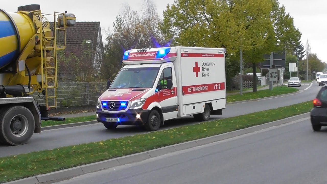 [ 6 Frontblitzer] RTW DRK Northeim