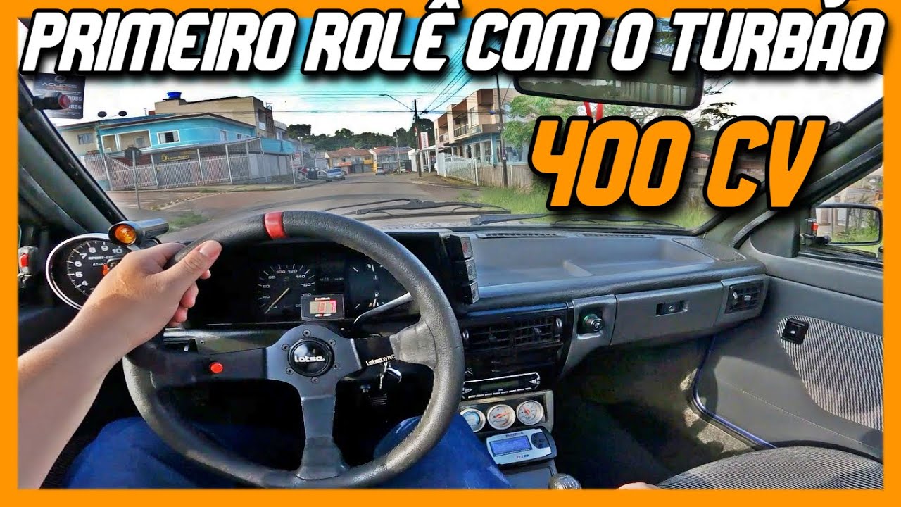 PRIMEIRO ROLÊ DE GOLZÃO TURBO DE 400 CV 👀🔥