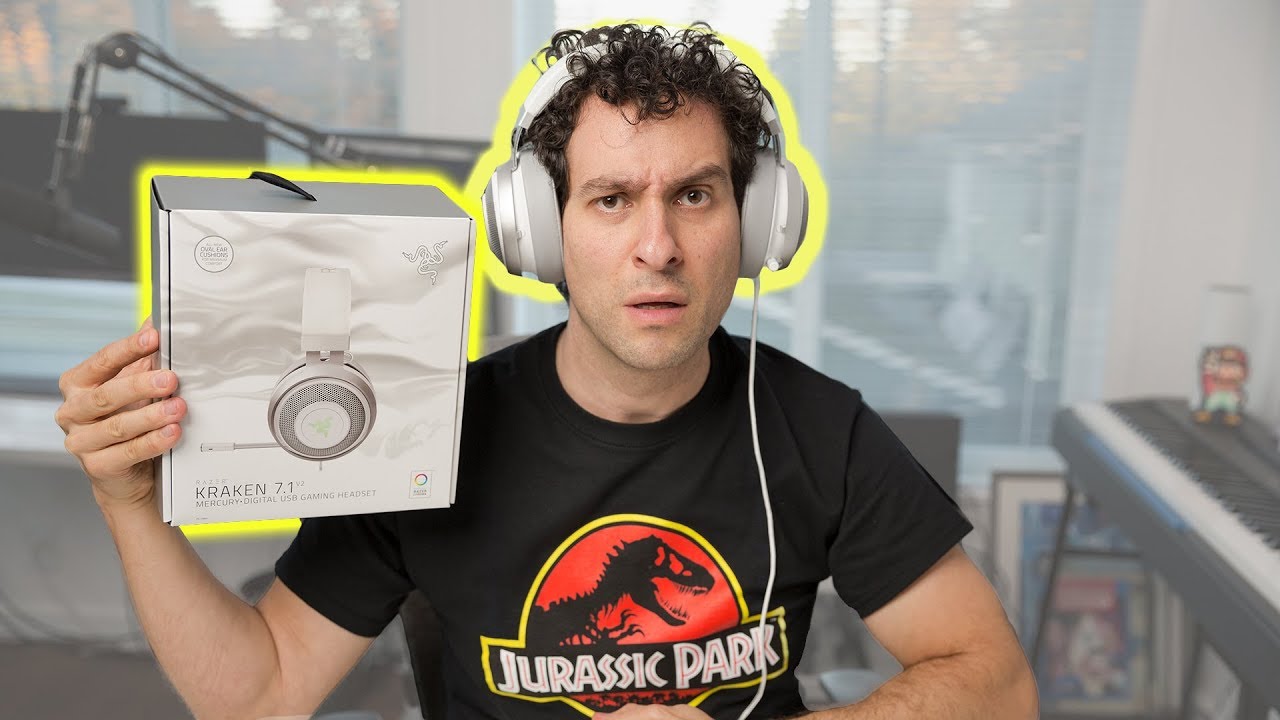 Hands-on with the Razer Kraken V2 Mercury gaming headphones!