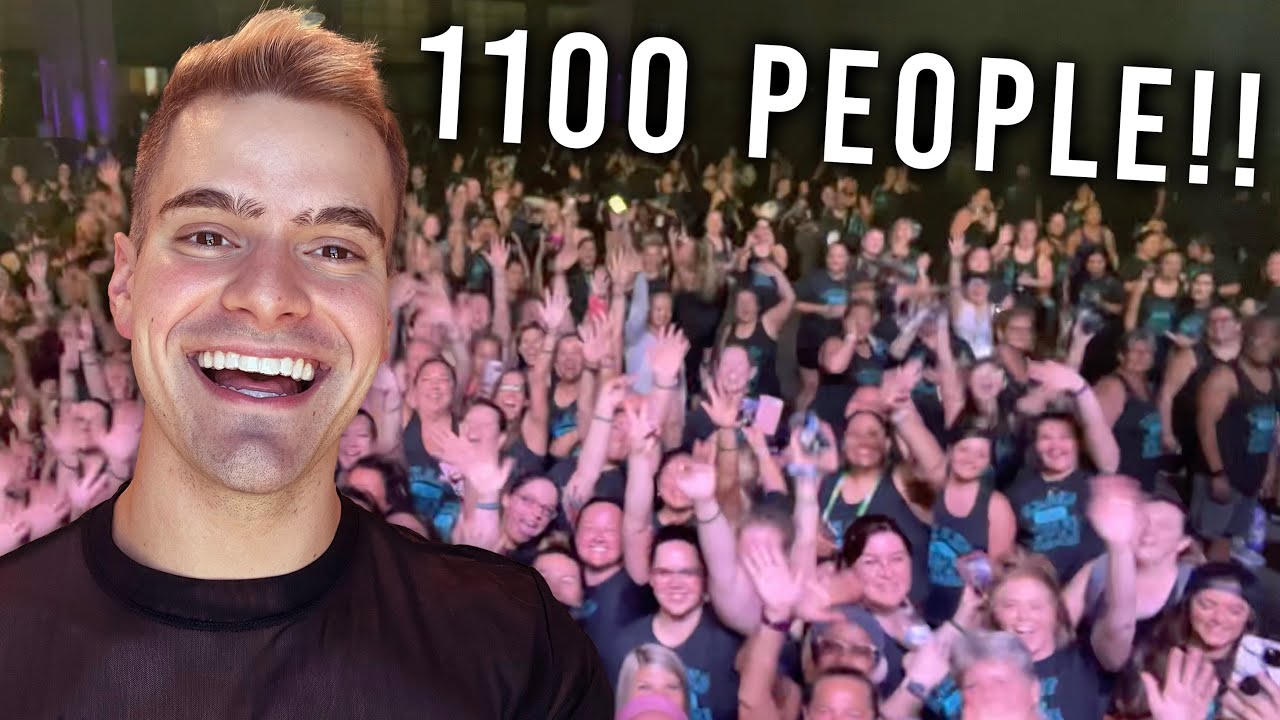 1100 человек пришли потанцевать с нами!! (первый видеоблог почти за год)