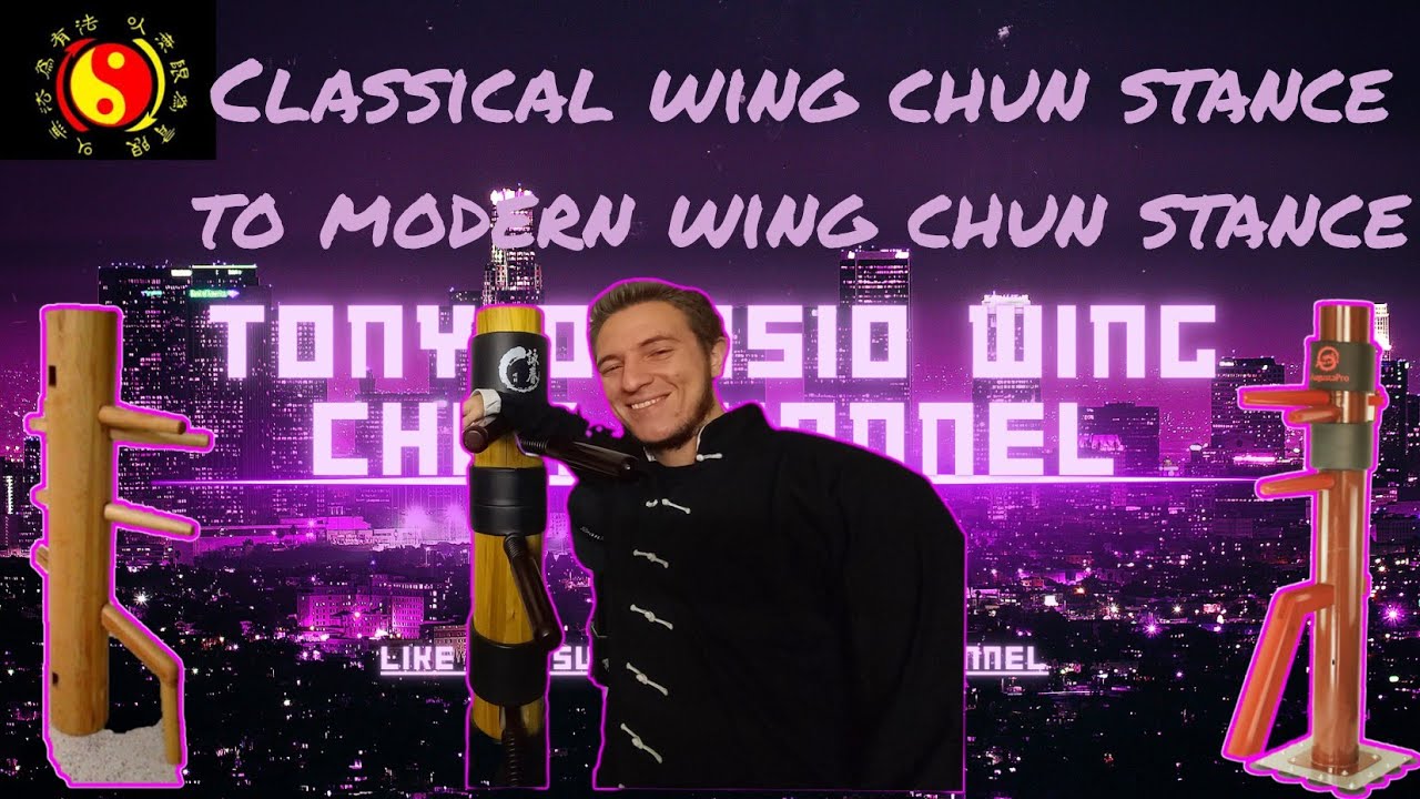 How to Transition from Classical Wing Chun Stance to Modern Wing Chun Stance #wingchun #martialarts