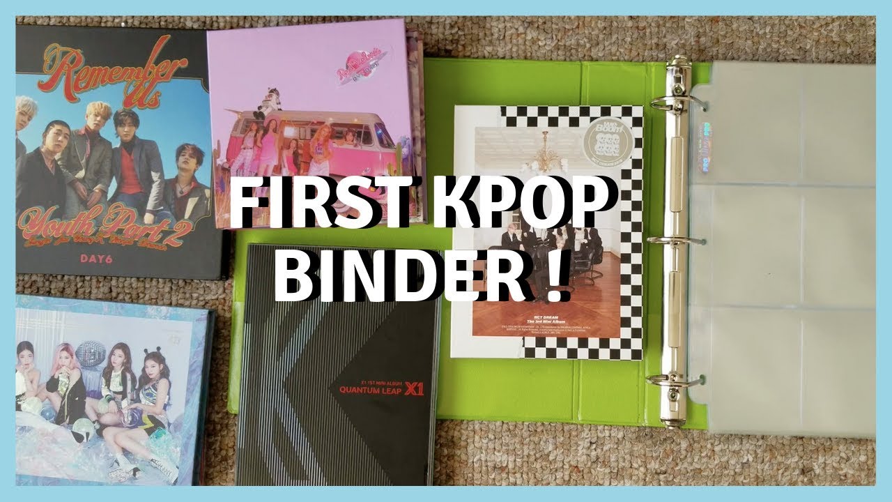 Setting up my very FIRST KPOP PHOTOCARD BINDER (+chit-chat : Jessi noticed me! & fav k-ytbers)
