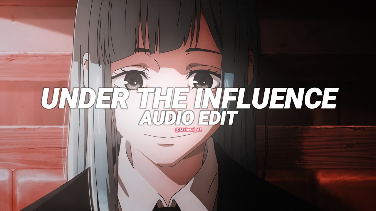 Under the influence (i was never there) - chris brown [edit audio]