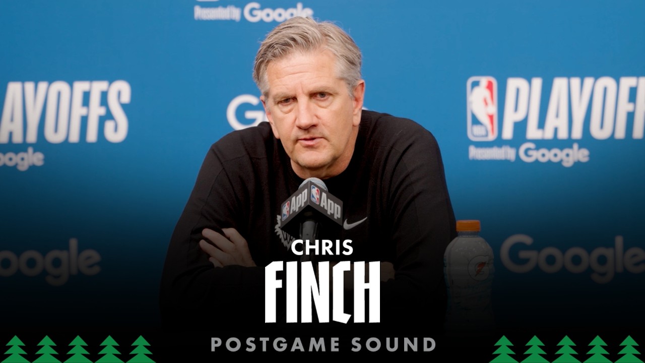 &ldquo;We Still Have A Young Core Around Anthony, Jaden, and Naz.&rdquo; | Chris Finch Postgame Sound | 05.15.26