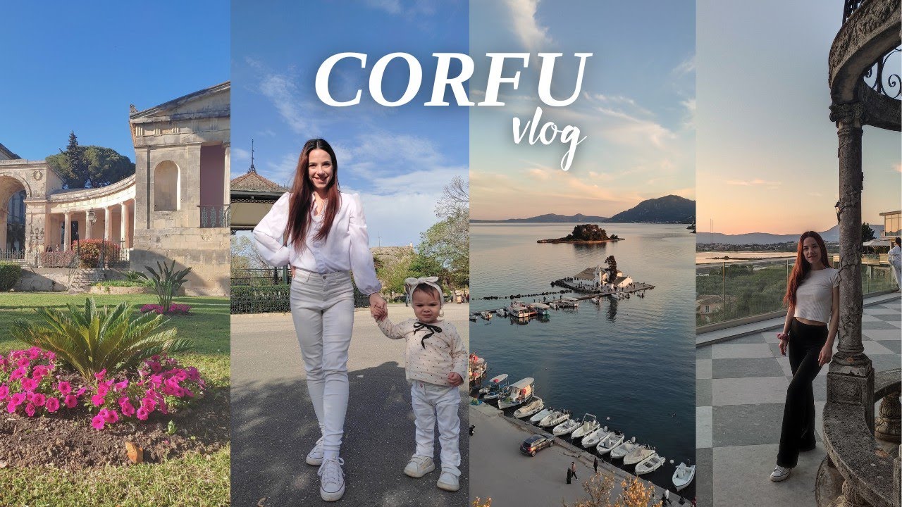 CORFU vlog 👒 διακοπές στην Κέρκυρα με 1,5 χρονών μωρό | Jane Pap