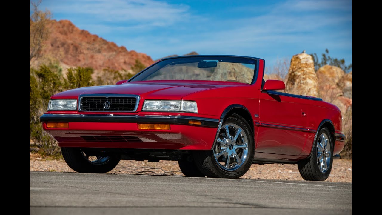 1989 Chrysler TC by Maserati 5 Speed 16V